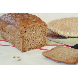 Bezlepkový chléb Liška - Amarantový s cibulkou a slunečnicí - kváskový