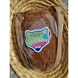 Etiketa - Bezlepkový chléb Liška - Vital bez pšeničného škrobu